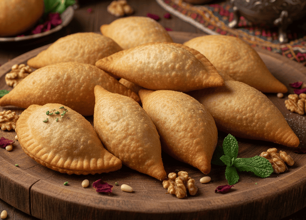 طريقة عمل الكبيبة المقلية بشكل القطائف بدون ماكينة