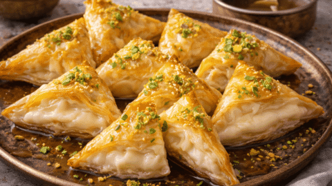 طريقة عمل وربات الجلاش بالقشطة.. جاهزة في دقائق والطعم ولا أروع!