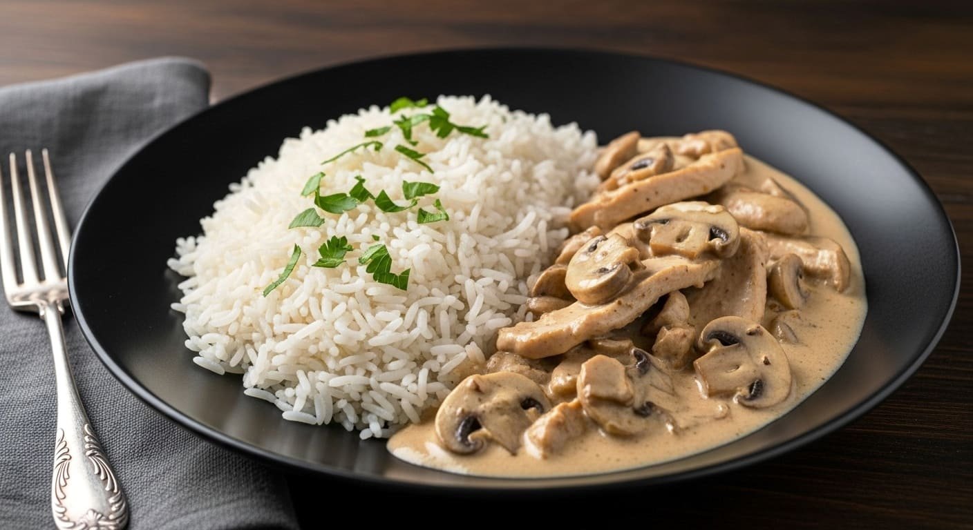 طريقة عمل بيكاتا الدجاج بالمشروم بصوص كريمي رهيب